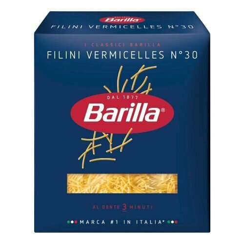 Макаронные изделия Barilla Filini Vermicelles № 30 450 г - фотография № 2