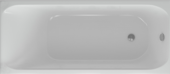 Ванна акриловая Акватек Альфа 150 ALF150-0000043 с фронтальным экраном,слив справа