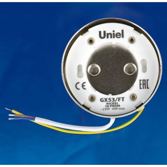 Накладной светильник UNIEL (UL-00004148) GX53/FT Nickel 10 Prom