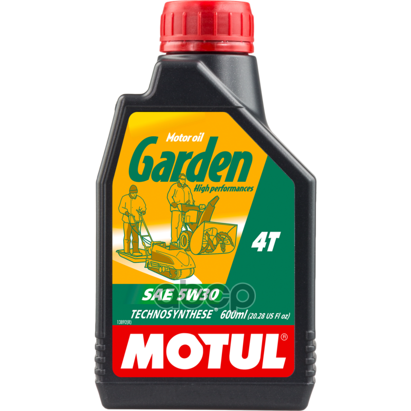 Масло Technosynthese® Для 4т Садовой Техники Garden 4t 5w-30 0,6л 106989 MOTUL арт. 106989