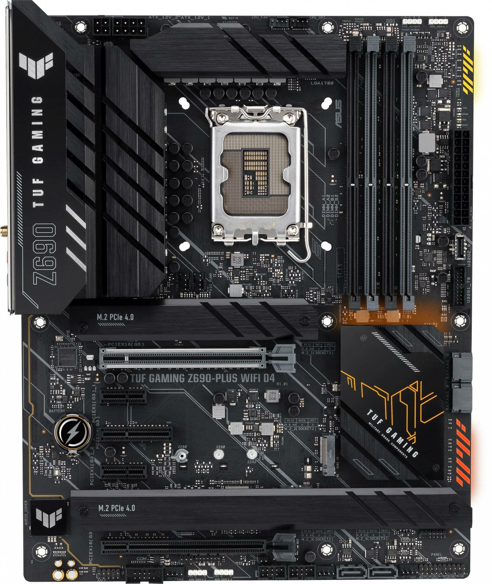 Материнская плата Asus TUF GAMING Z690-PLUS WIFI D4, Soc-1700, ATX