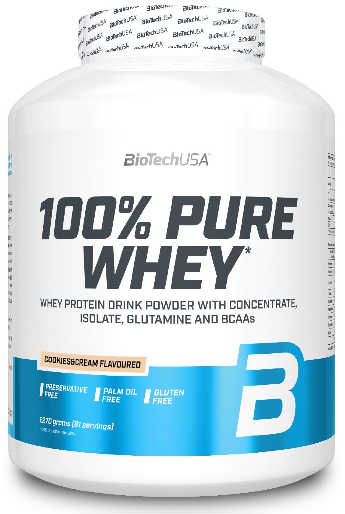 BioTech 100% Pure Whey (2270 гр) - Шоколад