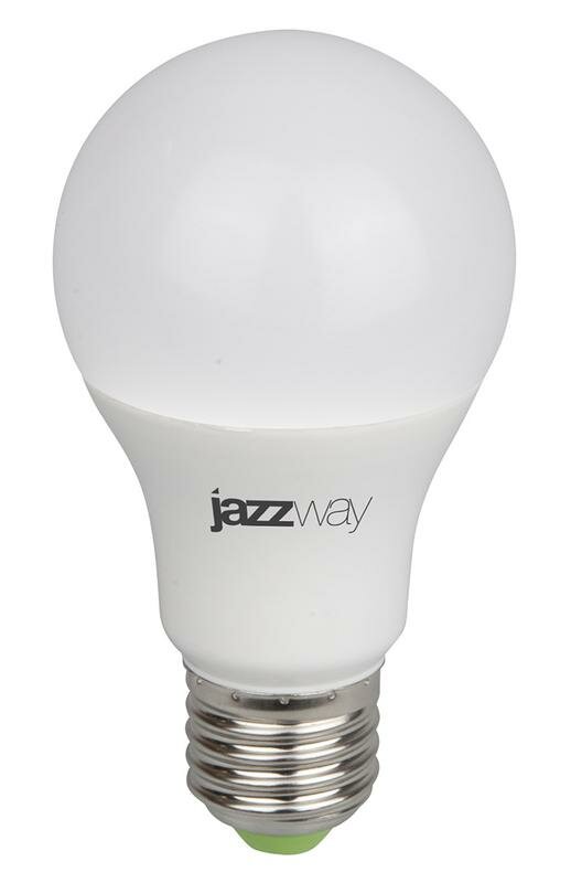 Лампа светодиодная PPG A60 Agro 15Вт A60 грушевидная матовая E27 IP20 для растений frost 5025547 JazzWay (2шт.)