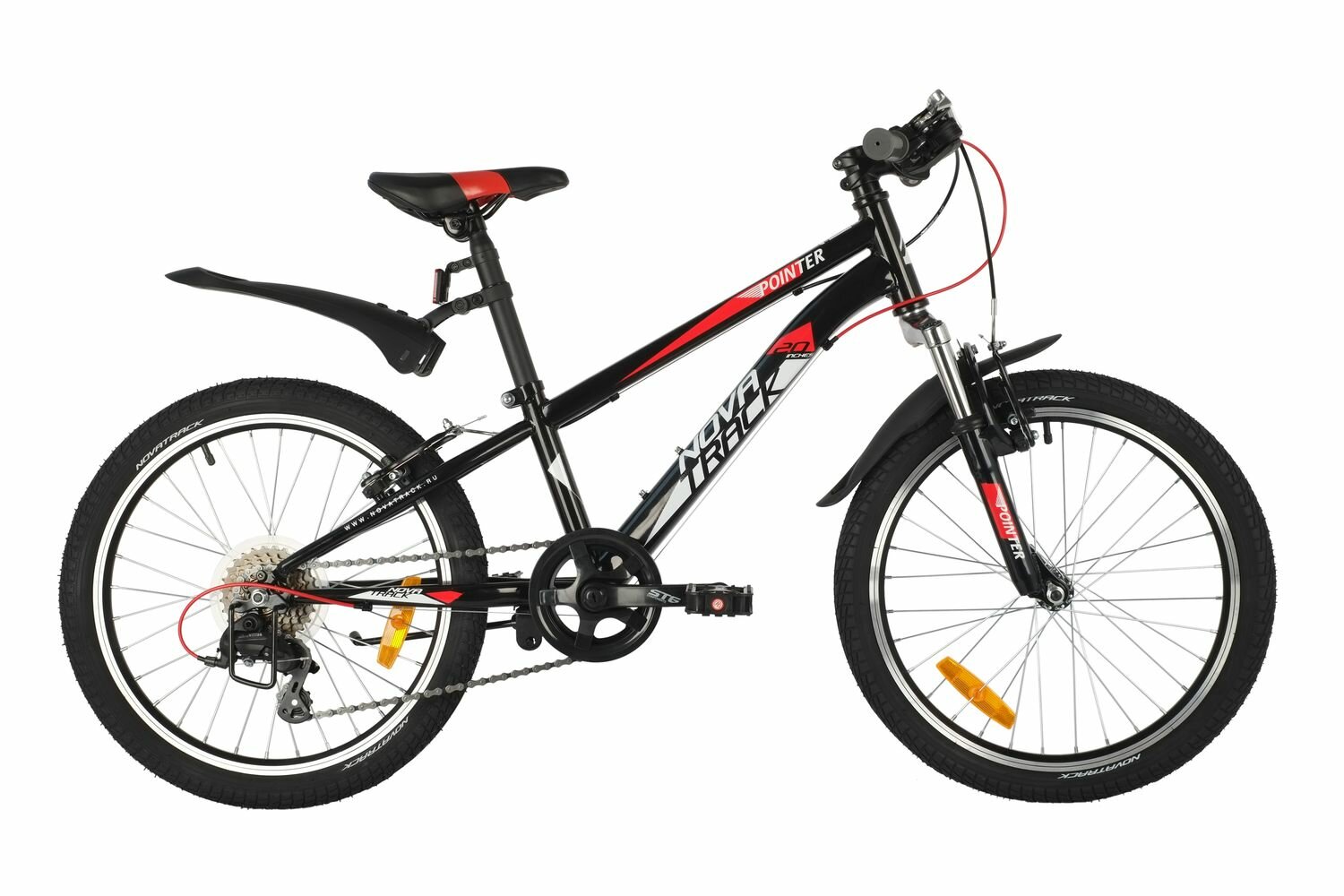  NOVATRACK POINTER 20" (2019) ( NOVATRACK 20" POINTER, , , 6-, Microshift TS38/Shimano, V-brake)