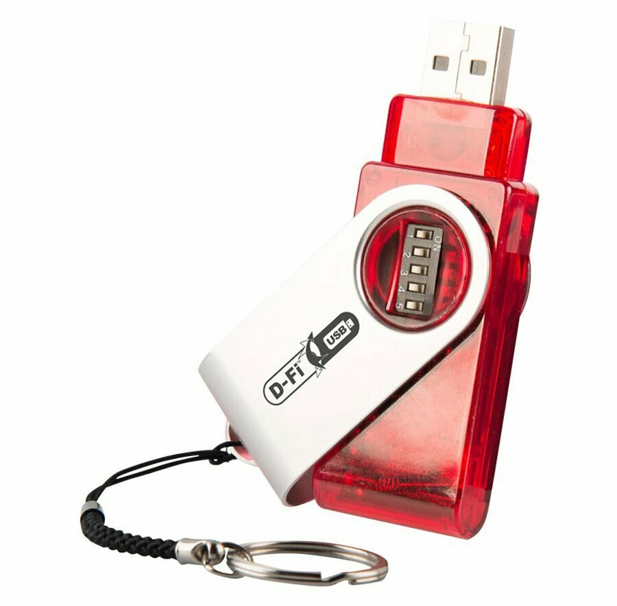 CHAUVET-DJ D-Fi USB беспроводной адаптер D-Fi 2,4 для световых приборов CHAUVET серии USB, частотный диапазон WiFi 2.412-2.484, вес 32грамма, ДШВ 78х2 - фото №1