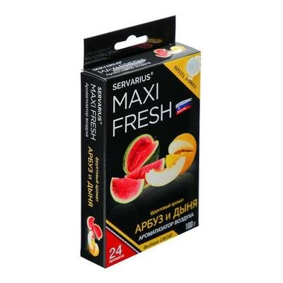 Ароматизатор Maxi Fresh, арбуз дыня, под сиденье 2337529 Maxi Fresh .