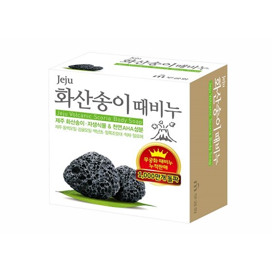 -       "Jeju volcanic scoria scrab soap" Mukunghwa 100