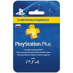 Карта оплаты PLAYSTATION NETWORK PlayStation Plus 12-месячная подписка (конверт) - изображение