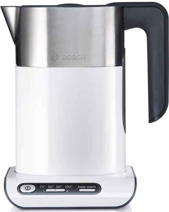 Чайник Bosch TWK8611P белый/серебристый