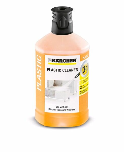 Средство Karcher для чистки пластмассы 3в1 (1л