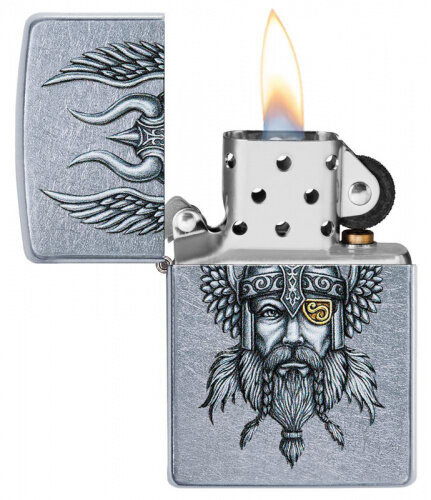 Зажигалка Viking Warrior Design Zippo арт. 29871 - фотография № 2