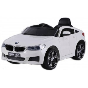 Детский электромобиль Rivertoys BMW6 GT JJ2164 белый