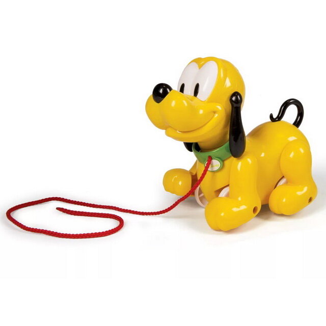 Clementoni Игрушка каталка Пес Плуто 19 см со звуком Cl 14981