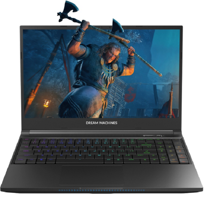 Ноутбук Dream Machines RG3070Ti-15KZ20/15.6""FHD/i7-12700H/16Gb/1Tb M.2 SSD/RTX3070Ti 8G/black