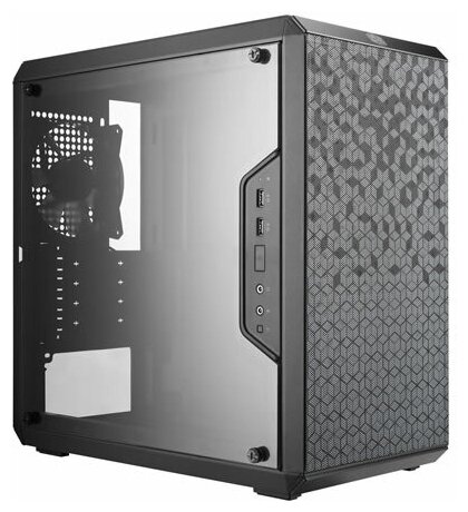 Cooler Master Корпус Minitower Cooler Master MasterBox Q300L MCB-Q300L-KANN-S00, mATX, черный (без БП)