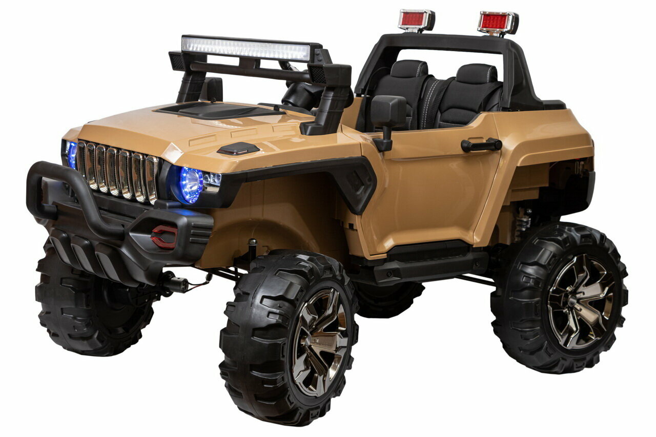 Детский электромобиль Джип ToyLand Jeep Big QLS 618 Песочный