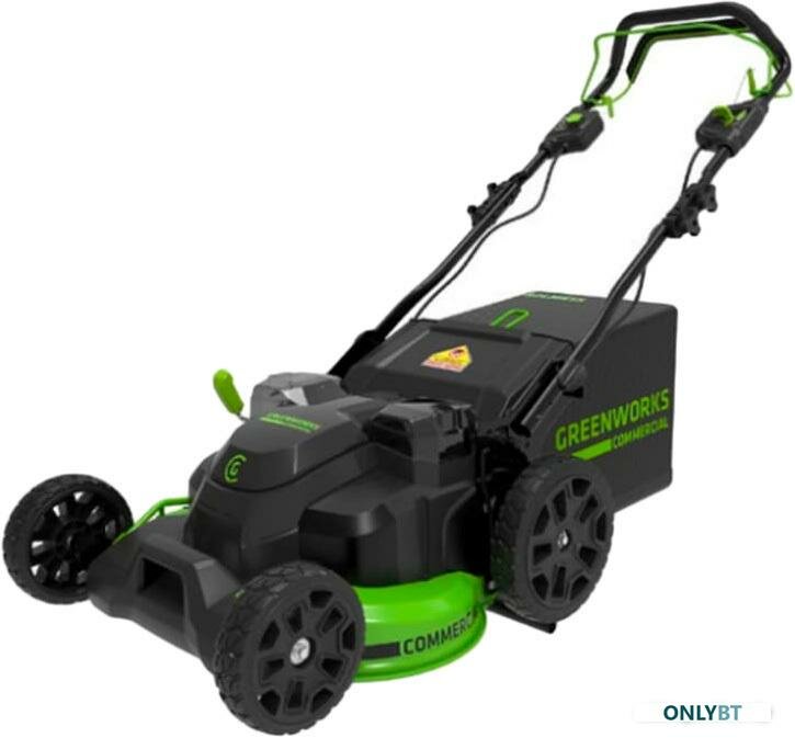 Аккумуляторная самоходная газонокосилка Greenworks GC82LM61S. TwinForce 82v 61 см без АКБ и ЗУ