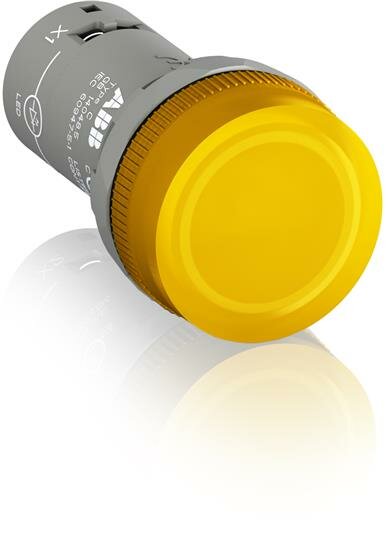 CL2-502Y Лампа желтая со встроенным светодиодом 24В AC/DC ABB, 1SFA619403R5023
