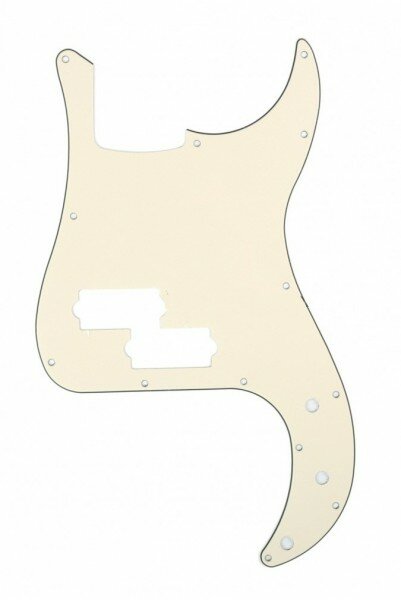 Панель для оригинального Fender Precision Bass US/Mexico PARTS MX0358 для 4-струнных кремовый