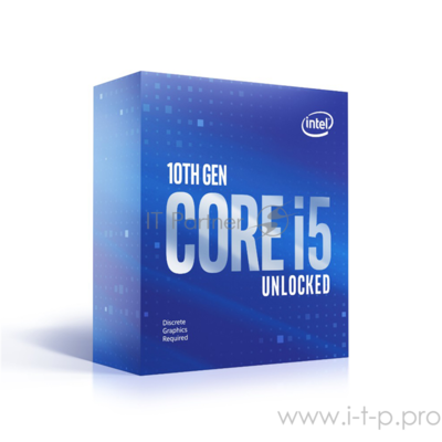 Процессор Intel Original Core i5 10600KF Soc-1200 (bx8070110600kf S Rh6s) (4.1GHz) Box w/o cooler Bx