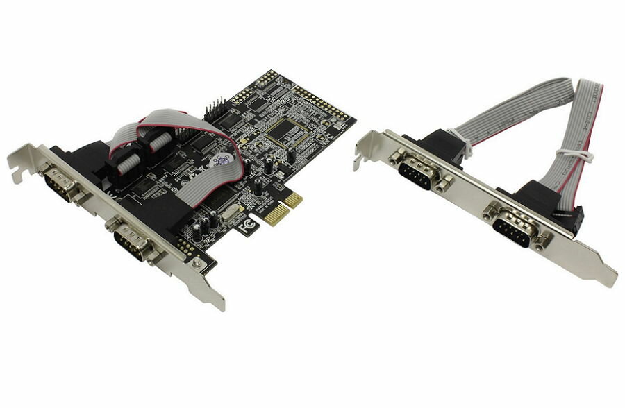 Контроллер STLab I-343 (4x COM DB9, PCI-E)