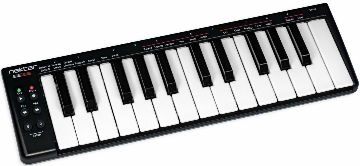 Nektar SE25 USB MIDI клавиатура, 25 клавиш