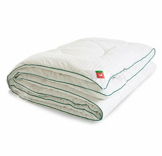 Одеяло стеганое, бамбуковое волокно "Бамбоо" сатин, легкое 200 х 220 см