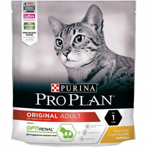 Purina Pro Plan корм для кошек профилактика болезней почек с Курицей