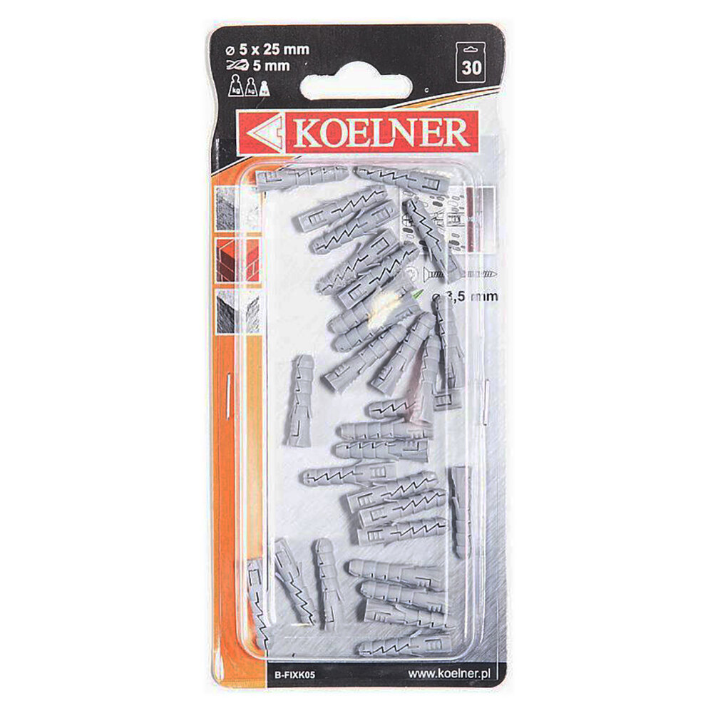 фото Дюбель KOELNER D8х40 мм 16 шт