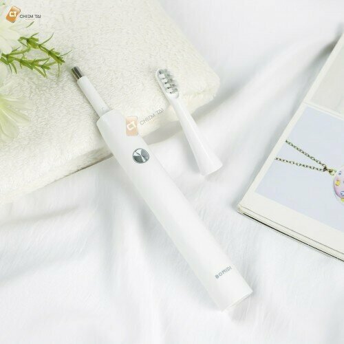 Электрическая зубная щетка Xiaomi Bomidi Серая / Электрическая звуковая зубная щетка - фотография № 7