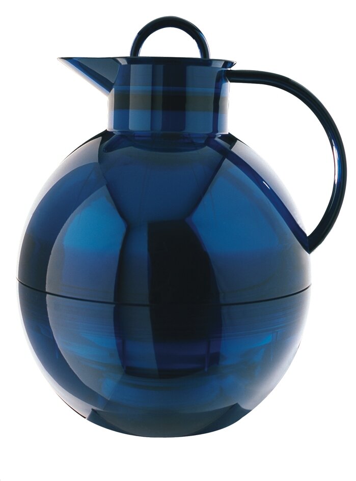 фото 0175052094 Термос-кувшин Alfi Shiny azur blue transparent 1,0L