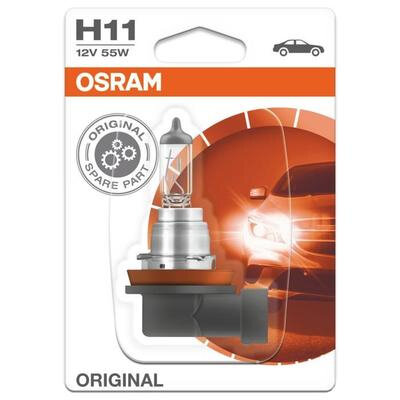 Лампа автомобильная Osram, H11, 12 В, 55 Вт, 64211-01B 4656662 Osram .