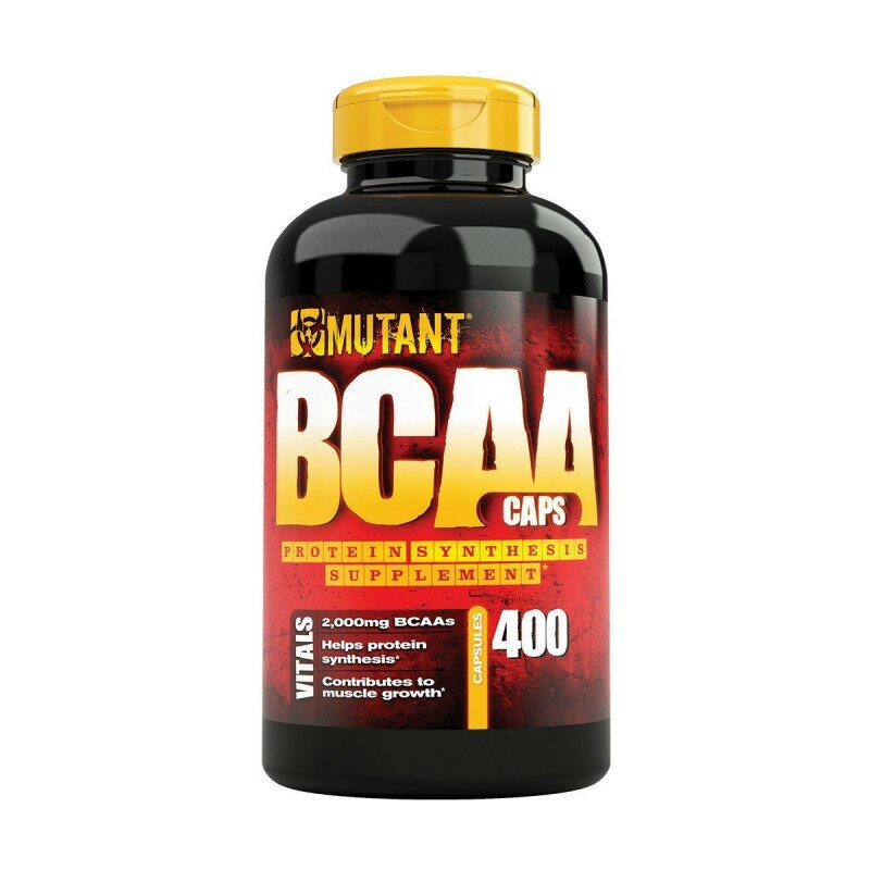 Mutant BCAA Mutant BCAA (400 капсул), 640мг (аминокислоты)