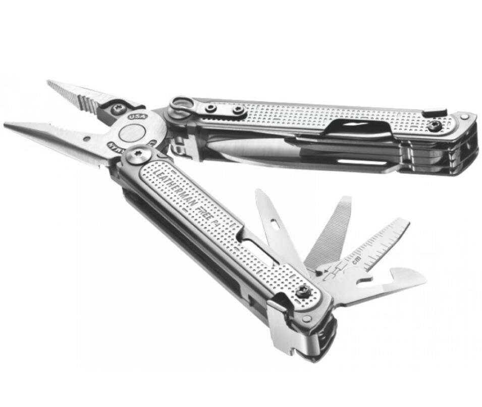 Мультитул Leatherman FREE P4 с серым нейлоновым чехлом (832642)