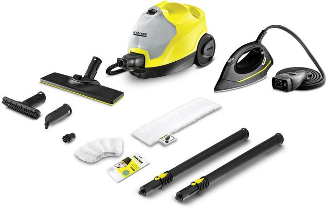 Пароочиститель KARCHER SC 4 Iron, желтый/черный