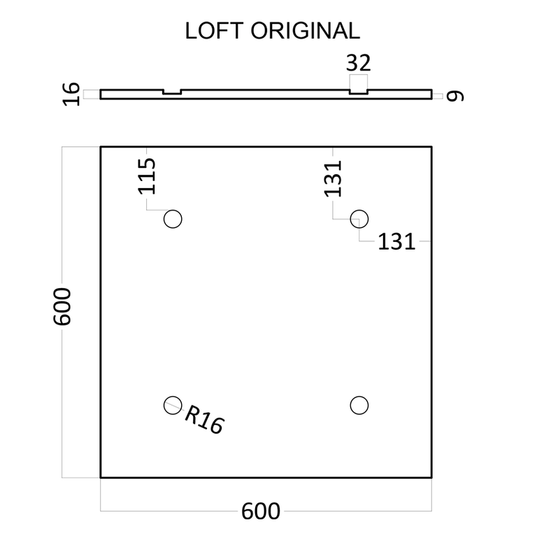 3D стеновая панель из гипса LOFT ORIGINAL (HIDDEN - крепления скрытого типа) артикул M-0064 от Artpole - фотография № 2