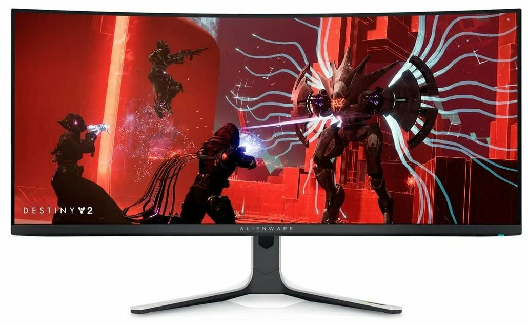 34" Монитор Alienware AW3423DW, 3440x1440, 175 Гц, OLED, черный/белый