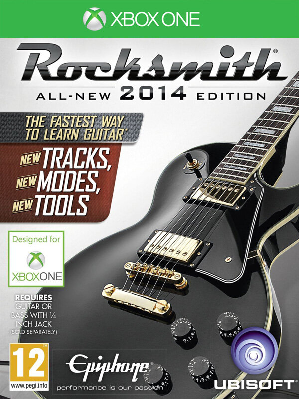 Microsoft Игра Rocksmith (All-New 2014 Edition) Игра + кабель для подсоединения гитары (Xbox One)