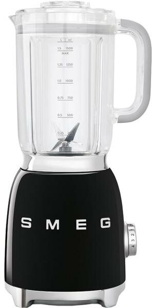 Блендер стационарный Smeg BLF01BLEU 800Вт чёрный