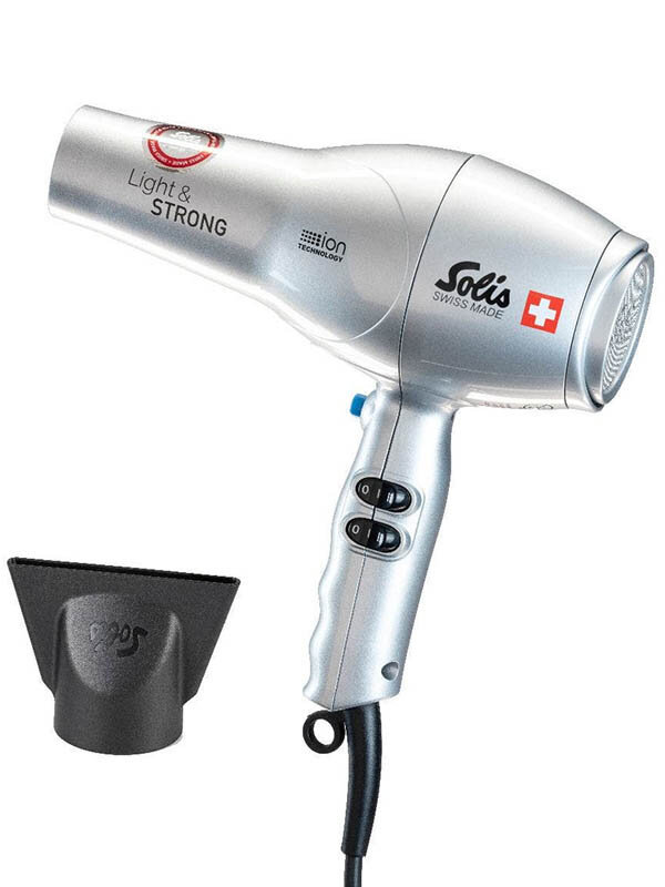 Фен Solis Hair Dryer Silver 442