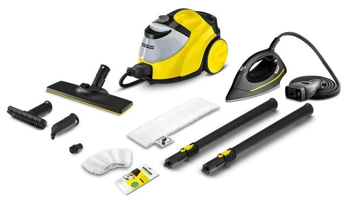 Пароочиститель KARCHER SC 5 Iron, желтый/черный