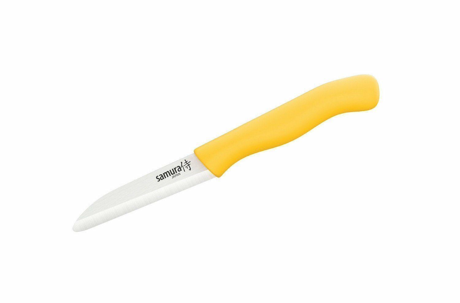 Фруножик овощной L=75 мм Eco Ceramic Samura (желтый) SC-0011YL/K