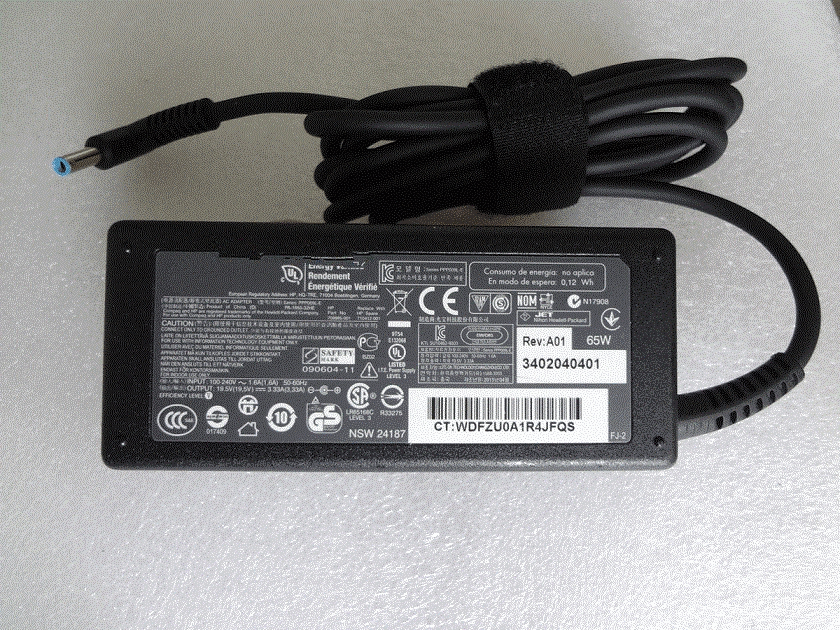 Адаптер блок питания для ноутбука HP TPN-W121 19,5V-3,33A 65W (4,5*3,0mm)