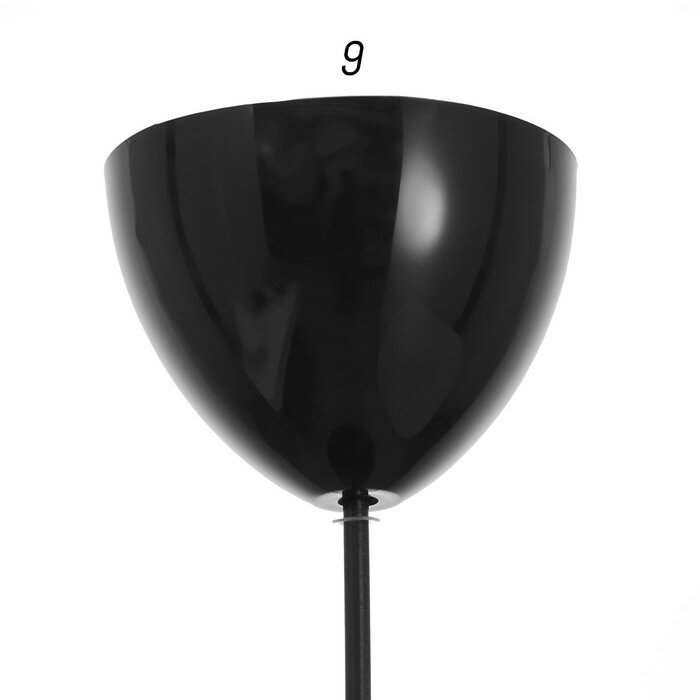 Светильник BayerLux 5005/1BK, 40Вт Е14, цвет чёрный - фотография № 5