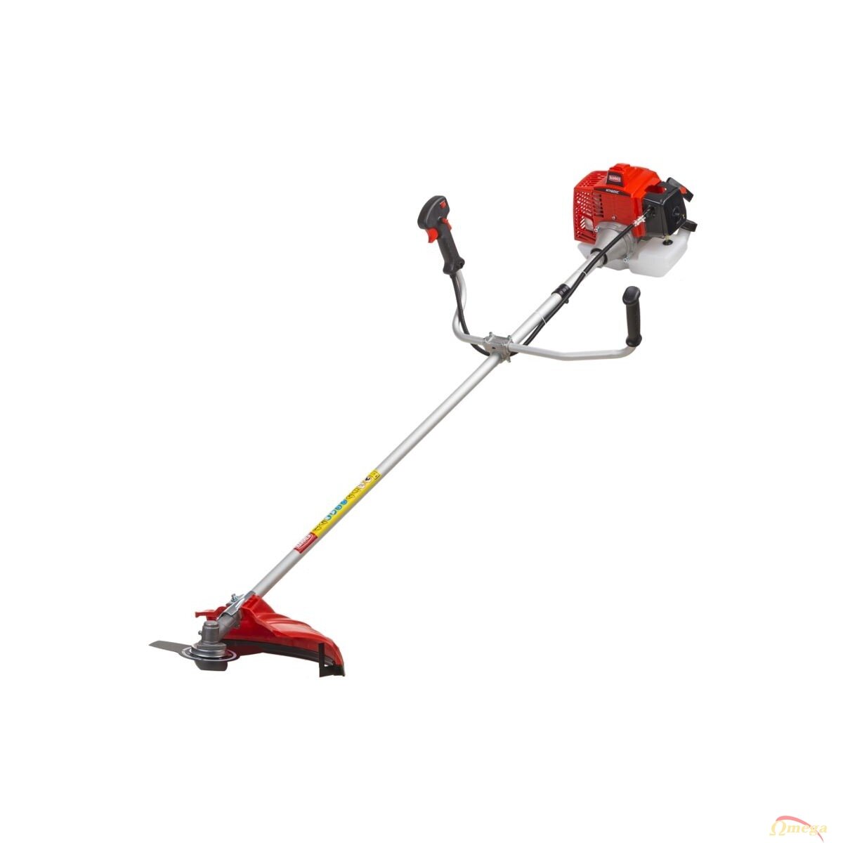 Hammer MTK620C Мотокоса [641173] { 2,5лс/1,84кВт 62см3 нож/леска 255/460мм ранцевый ремень }