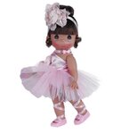 Кукла Precious Moments Ballerina Bliss Brunette (Драгоценные Моменты Счастье Балерины брюнетка) 31 см, The Doll Maker - изображение