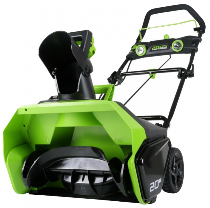 Снегоуборщик аккумуляторный GreenWorks GD40ST 2600007