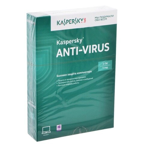  KASPERSKY "Anti-Virus",   2 , 1 , 