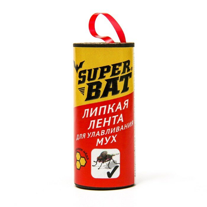 Липкая лента от мух "Super Bat" - фотография № 1