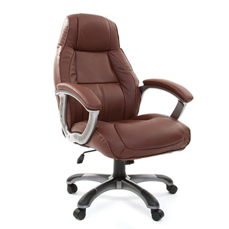 Кресло руководителя Chairman 436 кожа коричневая